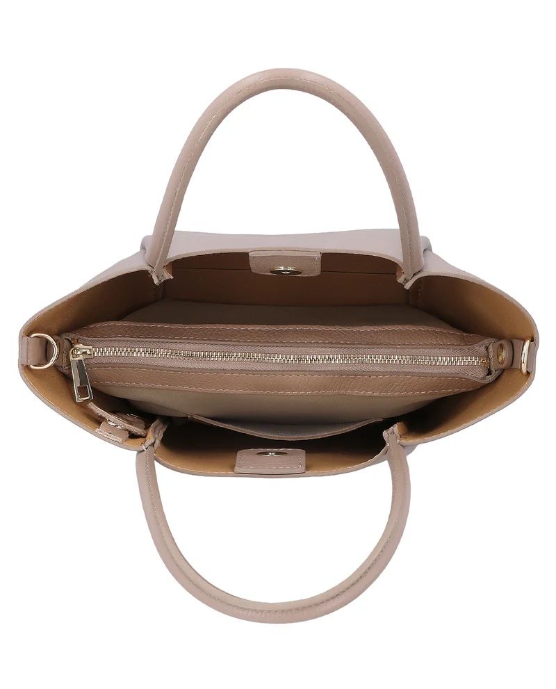 Borse da donna: Umhängetasche / Shopper Leder Beige – Nuovo (secondo la descrizione) da Langwiesen venduto da TinaB93 1