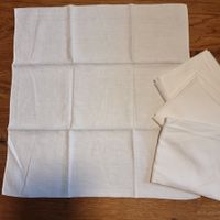 Edle Stoffservietten, tischtuch, 4 Stk., wie neu, Vintage