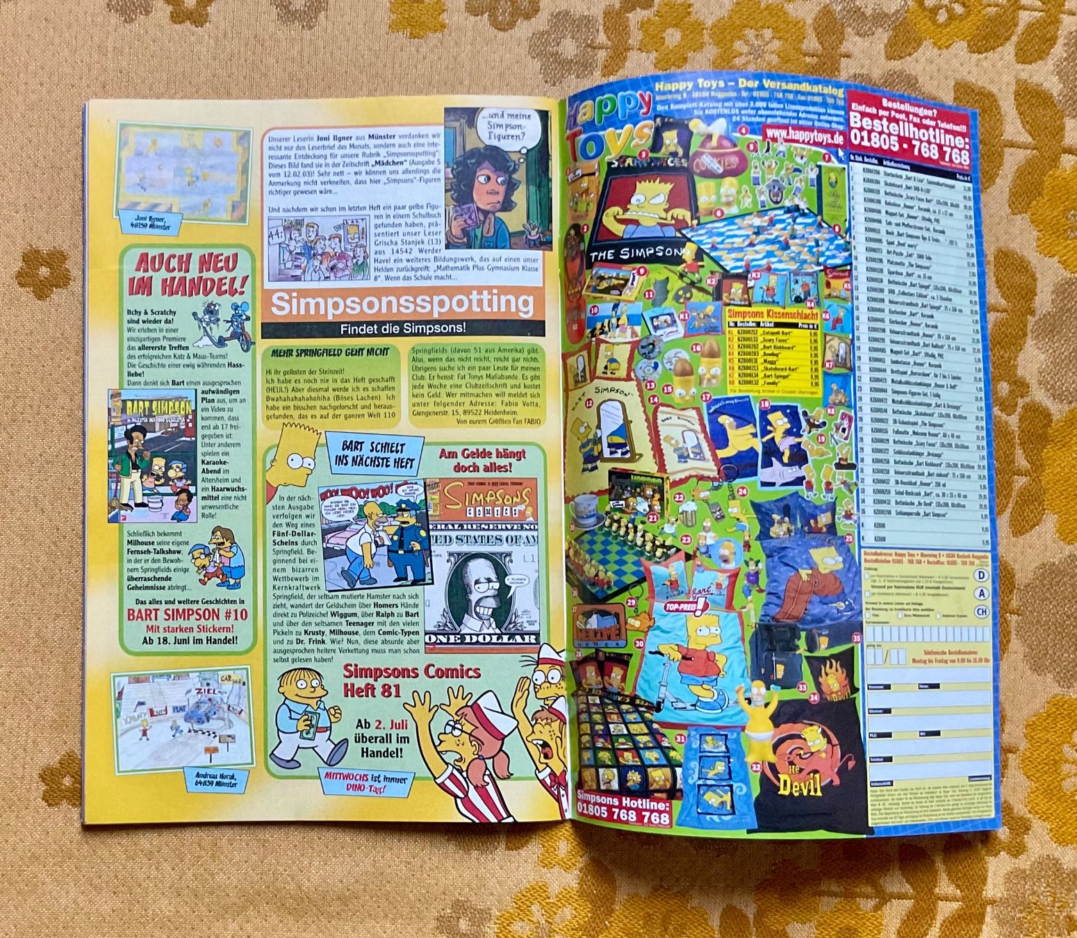 Comics: Simpsons Comics Heft Nr 80 von 2003 – Gebraucht aus Endingen von nathan05 8