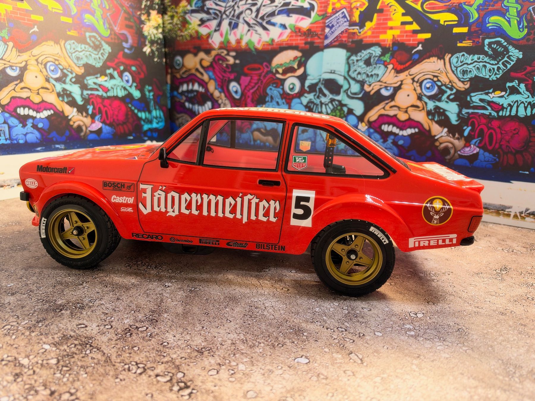 Tamiya RC Modellbau: Tamiya Ford Escort Jägermeister – Neu (gemäss Beschreibung) aus Uznach von nightcrawler 5