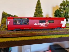 BEMO Glacier Express Speisewagen HO