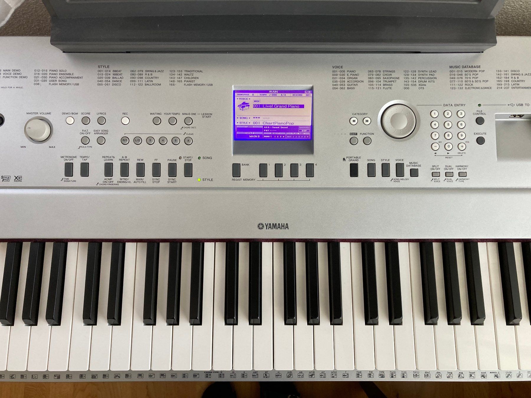 Yamaha Strumenti musicali: Yamaha DGX-640, Digitalpiano / E-Piano – Usato da Einsiedeln venduto da sabe02 2