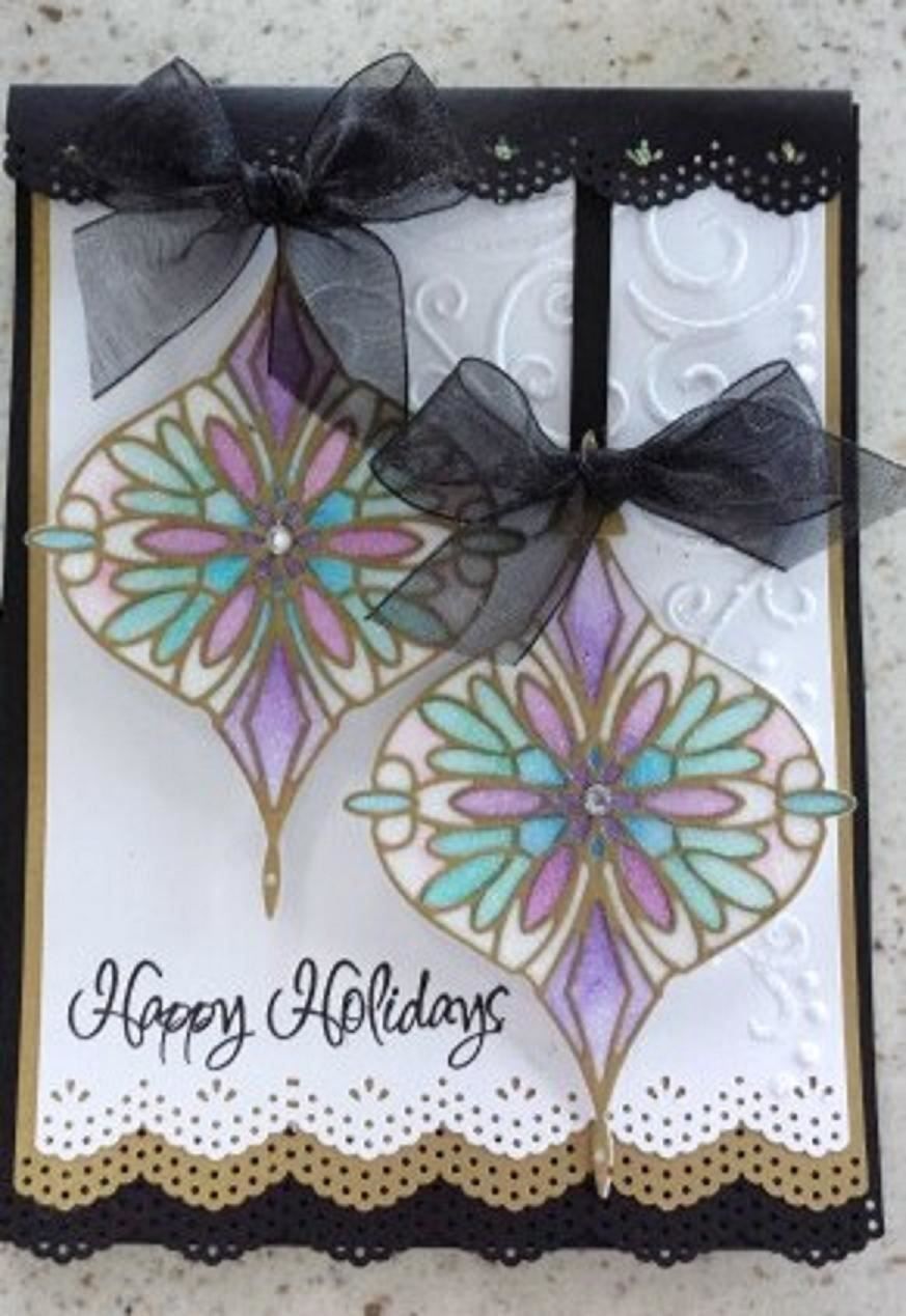 Sciablone: Memory Box Die ** Addison Ornament ** – Nuovo e nell'imballaggio originale da Rubigen venduto da rofi100 1