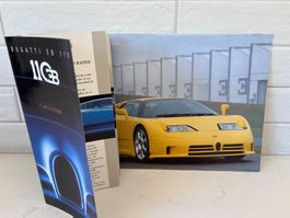 Brochure Originale Bugatti EB 110