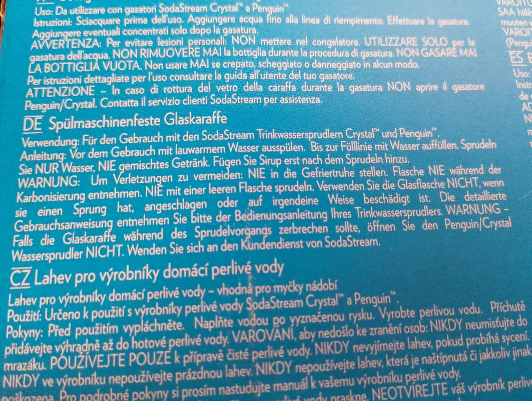 Sodastream Caraffe: SODASTREAM Glaskaraffen 2 Stk. – Nuovo e nell'imballaggio originale da Schübelbach venduto da Restwert_Schubelbach 3