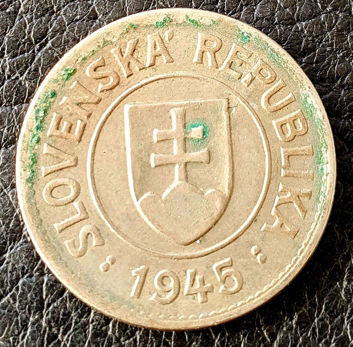 Tutti le monete: 1 Korun 1945 – Usato da Egerkingen venduto da Acc1 1