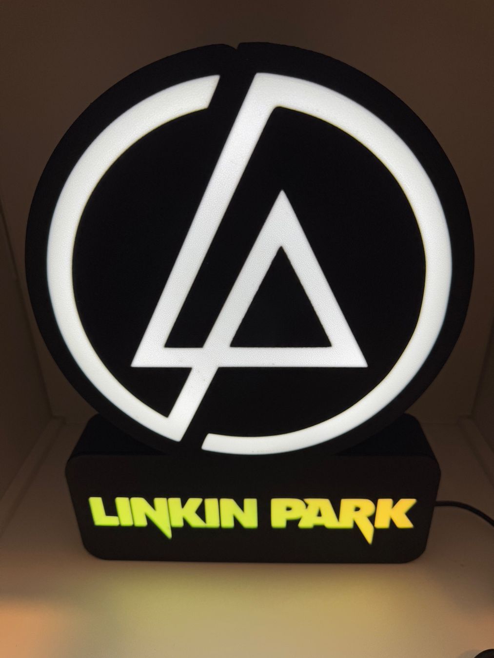 Lampen: Lightbox lampe led Blanc et RGB LINKIN PARK – Neu (gemäss Beschreibung) aus Vicques von PAMB3D 5