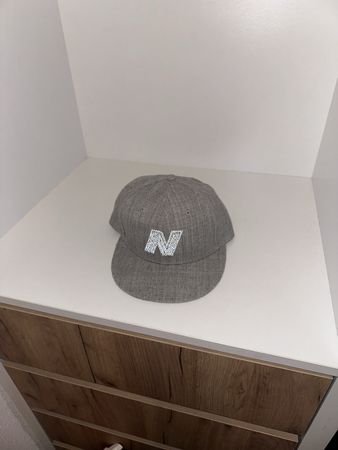 Casquette snapback New Balance grise logo N - taille unique