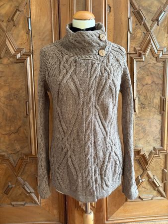 HIGHLAND HOME INDUSTRIES PURE NEW WOOL Strickjacke  Gr. S