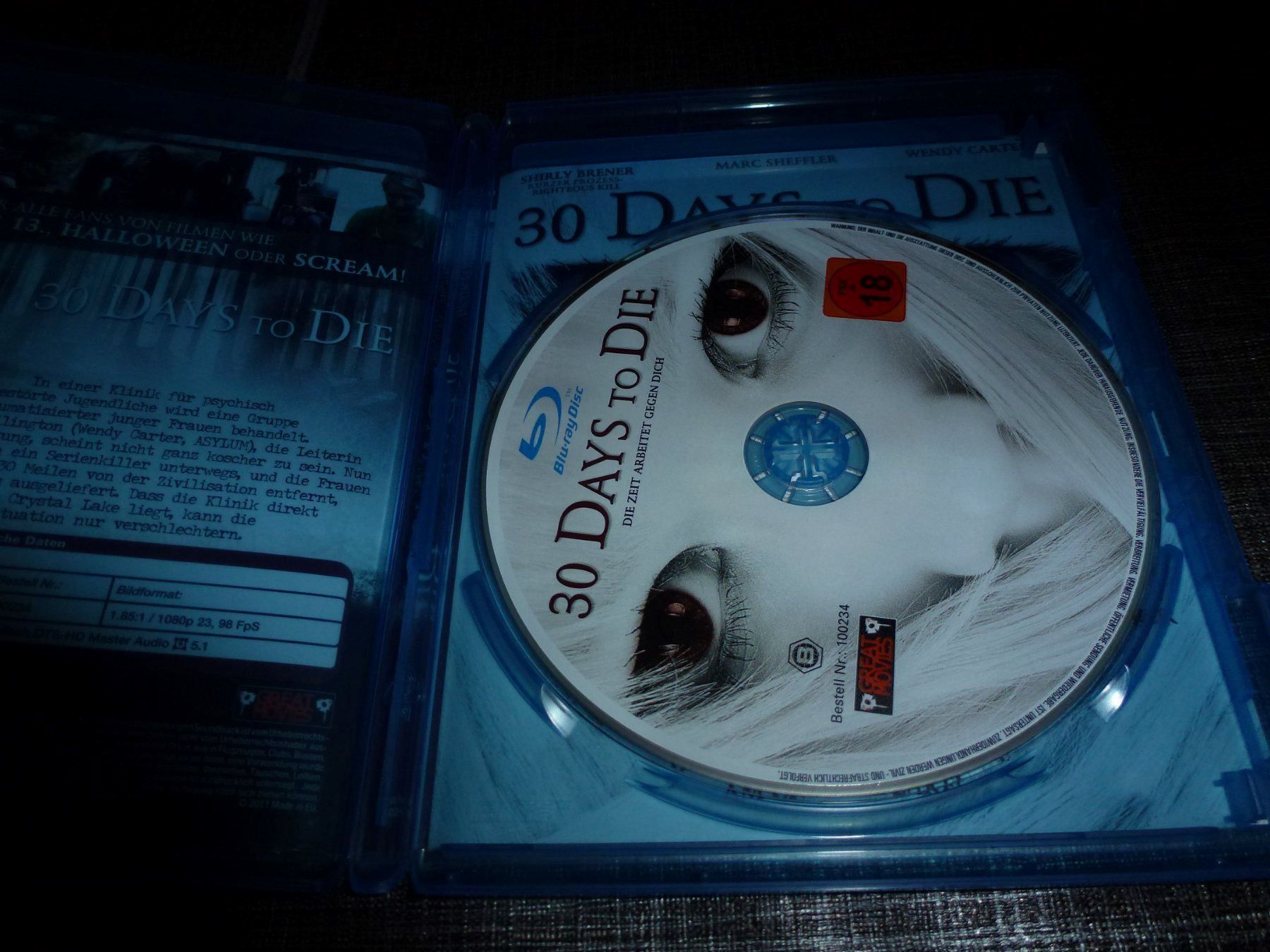 Tutti i DVDs: 30 Days to Die BLU-RAY – Usato da Olten venduto da Disc-Verkauf 1