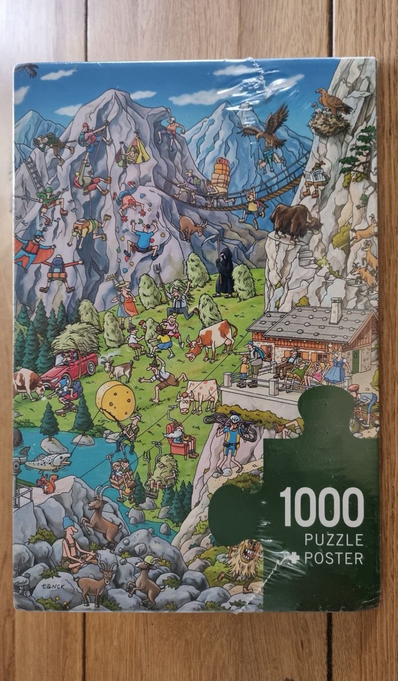 Heye Puzzle: Puzzle Heye Alpine Fun 100 – Usato da Wald ZH venduto da Chaos67 1