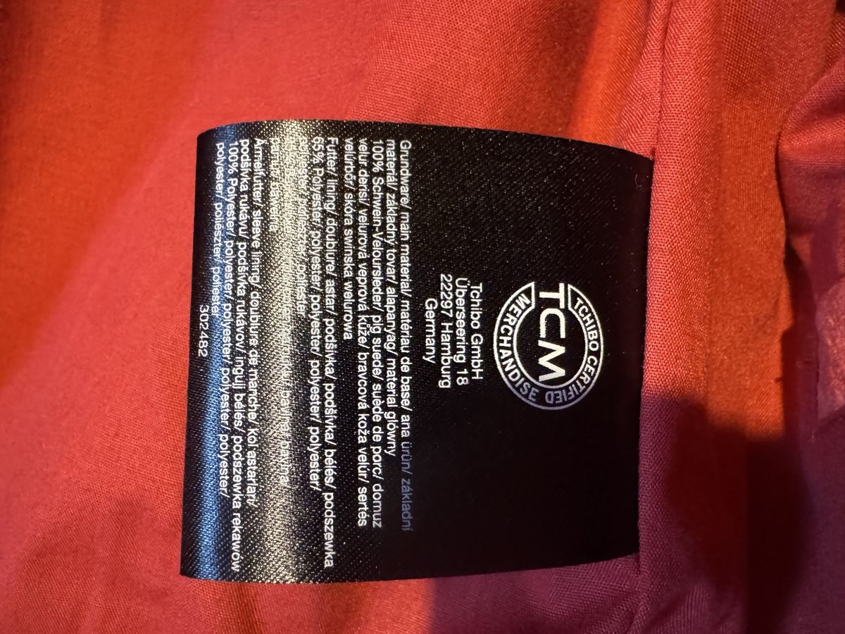 Tchibo Jacken: Tchibo / TCM Wildlederjacke, Gr. 36 – Gebraucht aus Mönchaltorf von Theviper 3