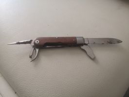 Rostfreies Sackmesser/Armeemesser? , Zustand siehe Fotos!