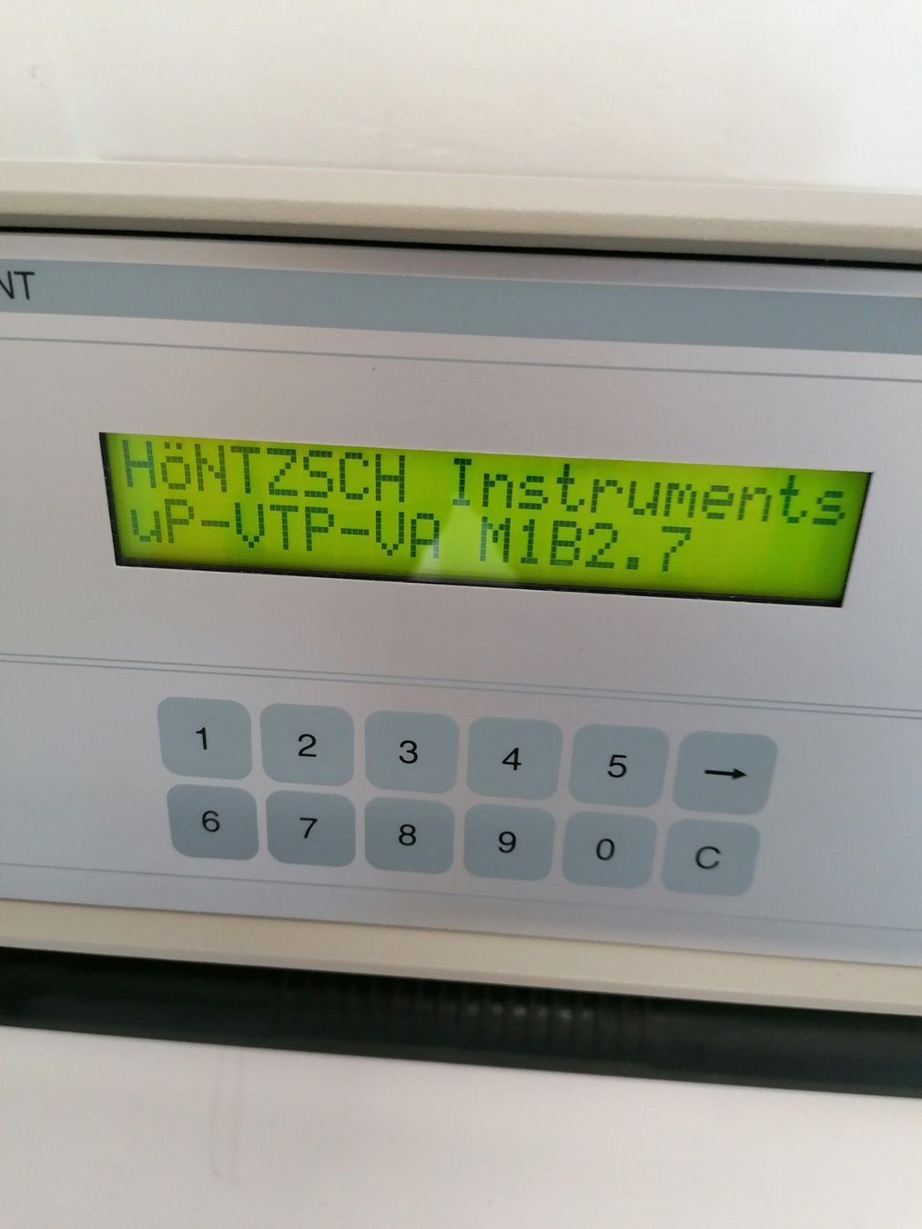 Misurare: Höntzsch Flow Measuring Insrument – Usato da Niederdorf venduto da LeptonAG_Labor 1