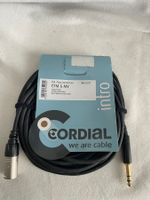 CORDIAL CFM 6 MV - Studiokabel, 6m, Jack sym.-XLRm   A89