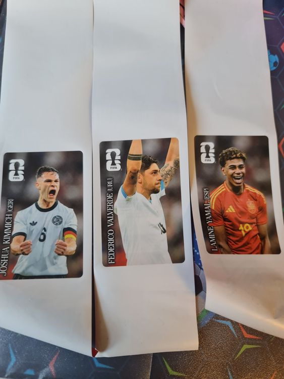 3x Coca Cola Sticker WM 2026 fürs Panini Album (Neu (gemäss ...