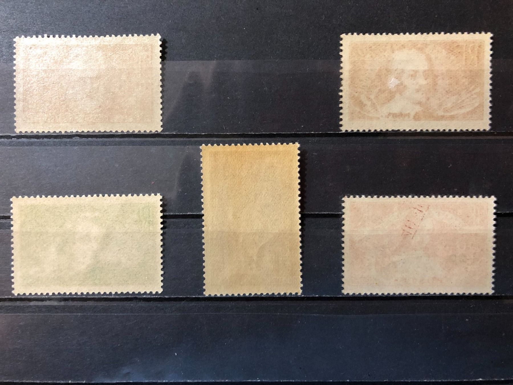 Tutti i francobolli: 5 timbres neufs** 1936 – Nuovo e nell'imballaggio originale da Lausanne venduto da ffhoud 6