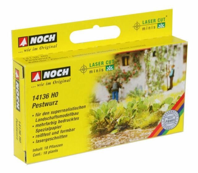 Noch 14136 Cactacee Laserschnitt, HO 1:87, 18 Stück, Für Modellbau-Kakteen