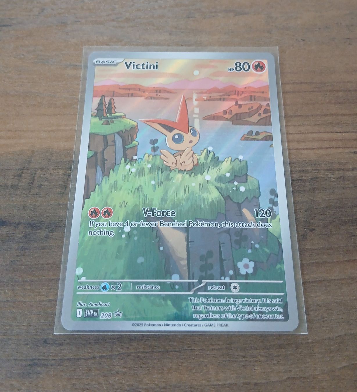 Pokémon Carte collezionabili: Pokemon Victini 208 promo – Usato da Märwil venduto da Chi_87pp