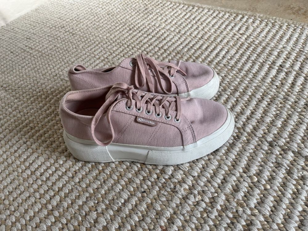 Superga best sale plateau rosa