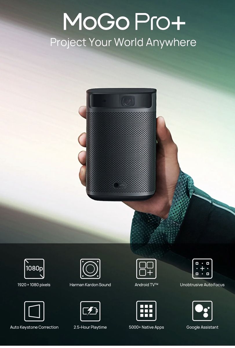 Xgimi Videoprojektoren: Neuwertiger MoGo Pro+ Projector mit OV – Neu (gemäss Beschreibung) aus Basel von ll.dee 3