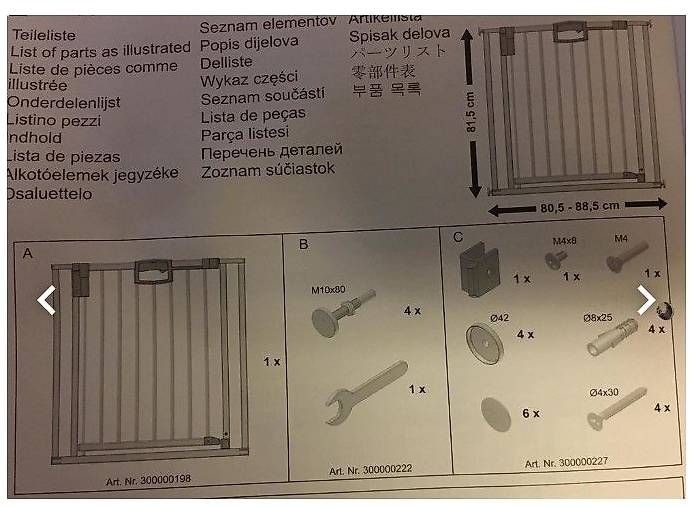 Sécurité: Geuther Türschutzgitter – D'occasion à Gebenstorf par Kofol 2