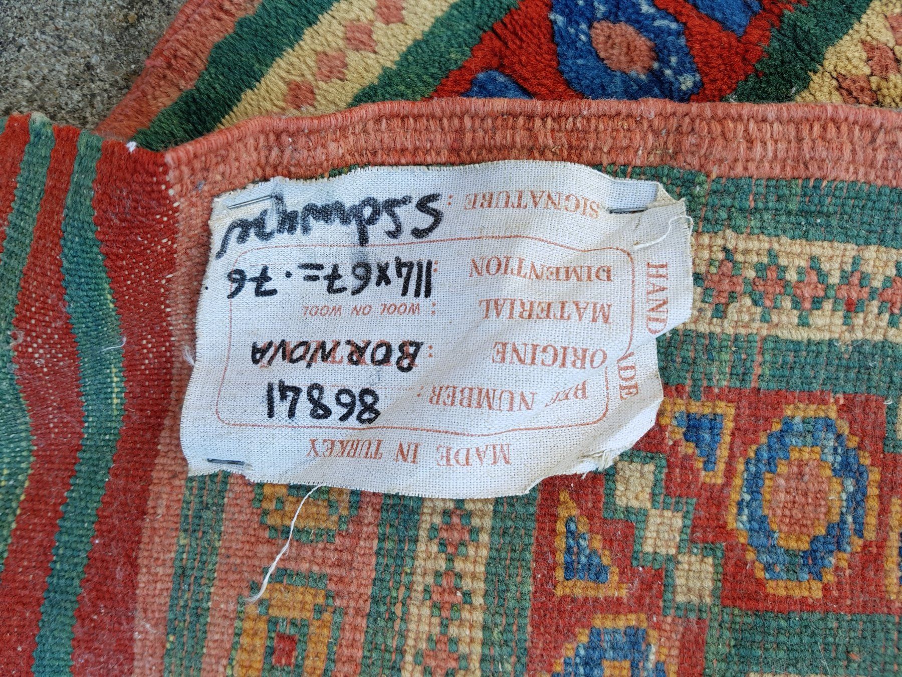 Teppiche: Woll-Teppich – Gebraucht aus LIESBERG von NORDAMERIKA 2