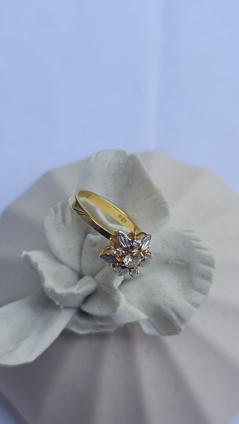 Anelli: GOLD Ring mit Diamanten – Nuovo e nell'imballaggio originale da Effretikon venduto da rinuom01 7