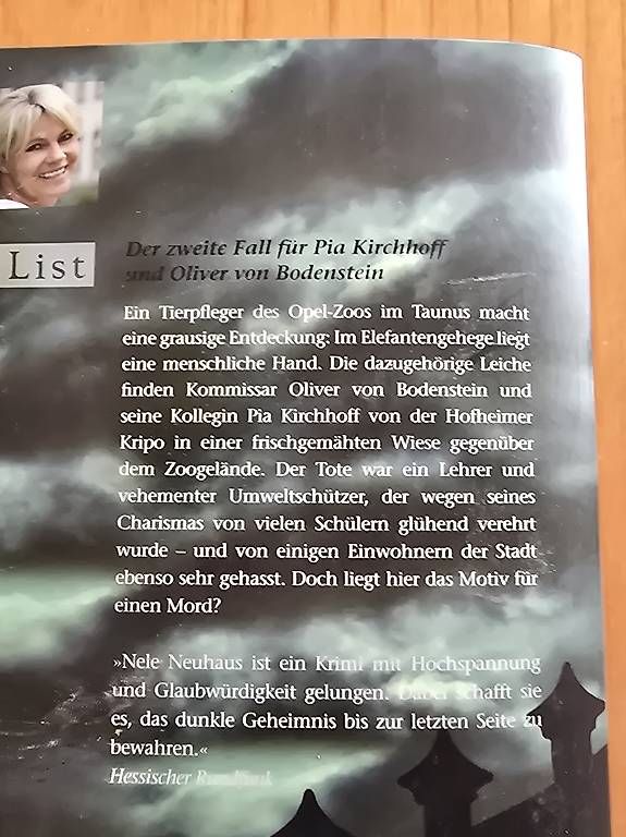 Libri: Nele Neuhaus / Mordsfreunde – Usato da herisau venduto da bot_l5ms 1