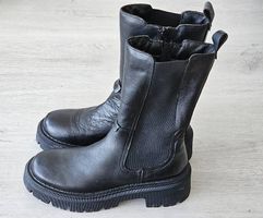 Echtleder Stiefel 5th Avenue Gr. 39 gefüttert