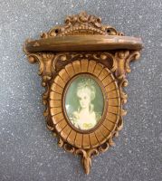 Vintage Wandkonsole, Regal, Rokoko-Stil, Cameo Creations USA