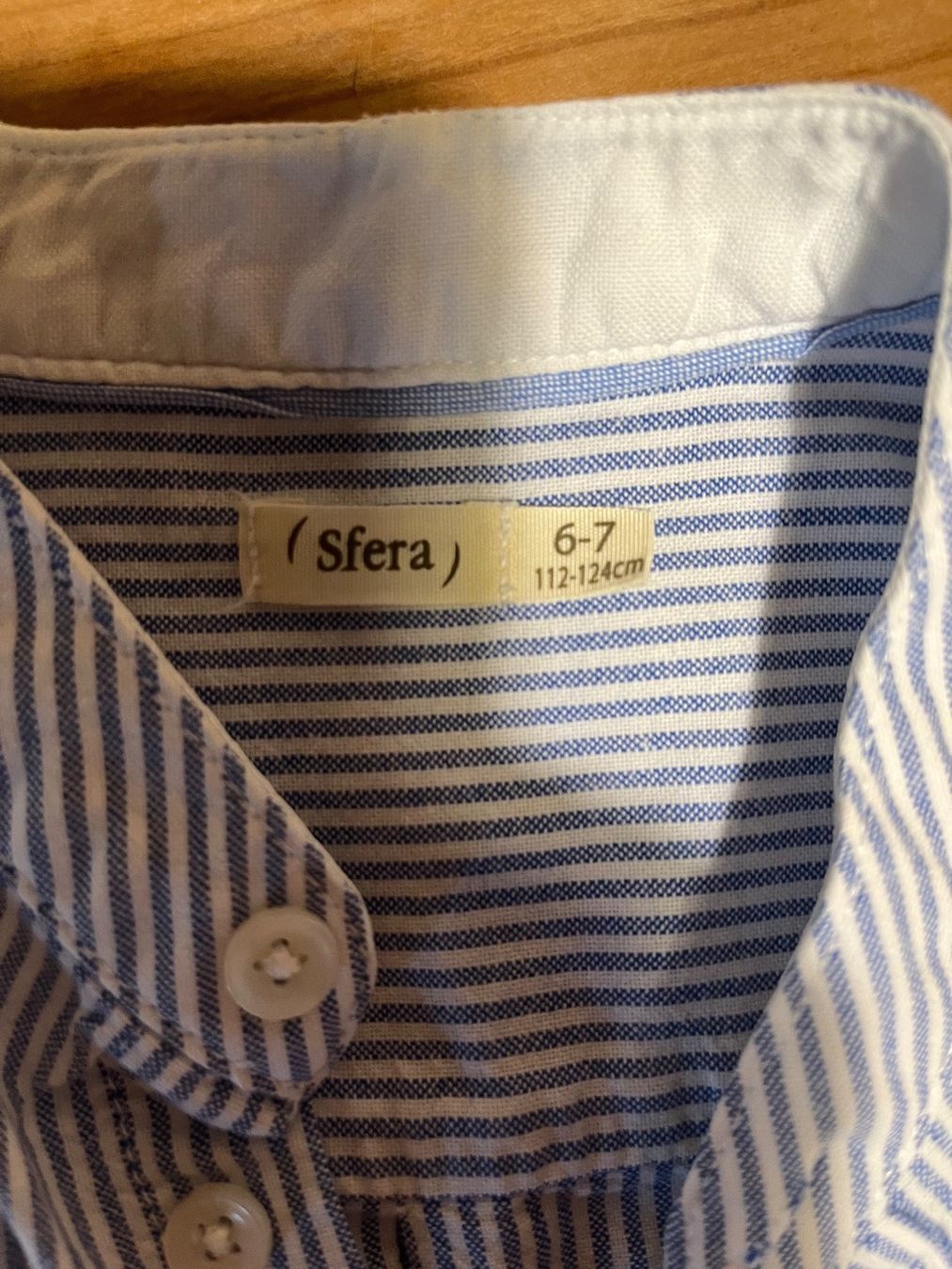 Camicie, T-shirt & Polo: 2x Hemd Sfera 122/124 – Usato da Dittingen venduto da Reh77 1