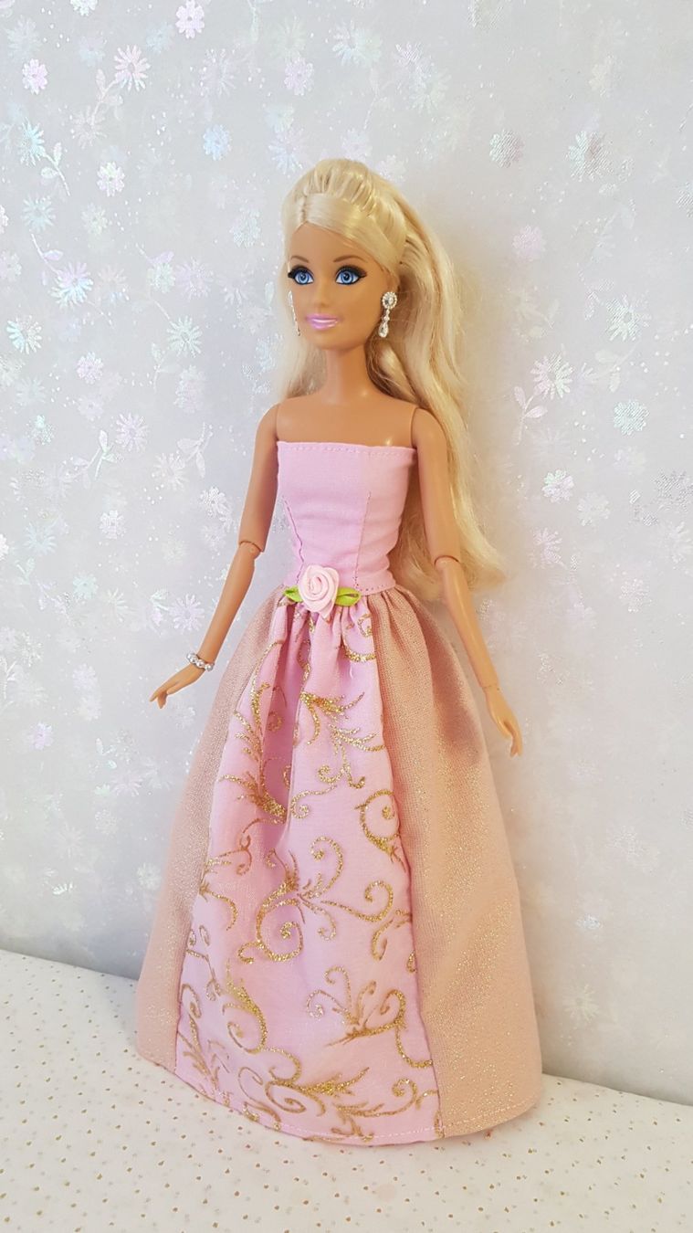 Puppen: Barbie Kleid selbstgemacht – Neu und originalverpackt aus Lachen SZ von Sakura4hime 2