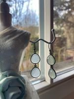 Ohrringe Silber 925 Acqua Chalcedony