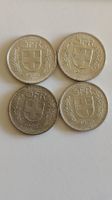 4x 5 Franken 1966, Silbermünzen Schweiz, (2WA6-2)