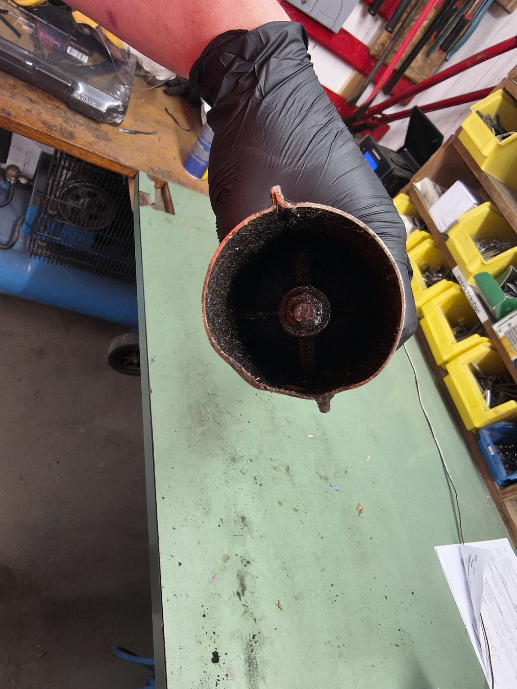 Puch Sistemi di scarico: Puch Maxi 18mm Auspuff Original – Usato da Ossingen venduto da Ret88 2