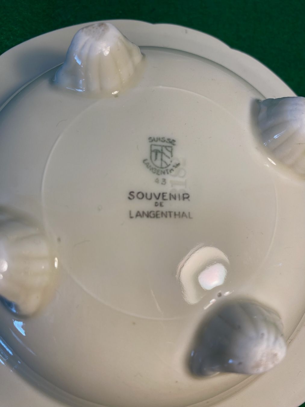 Coupes: "Souvenir de Langenthal", antik mit Goldrand – D'occasion à Utzigen par Lasagne99 3