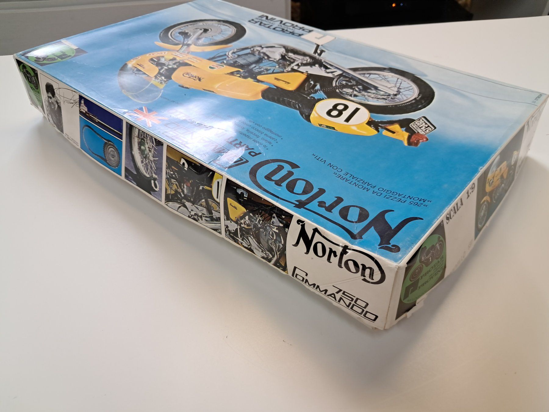 Kit di modellismo & Modellini statici: RARE KIT PROTAR 1/9 Moto Norton Commando 750 – Nuovo (secondo la descrizione) da Allschwil venduto da TMD-Models77 2