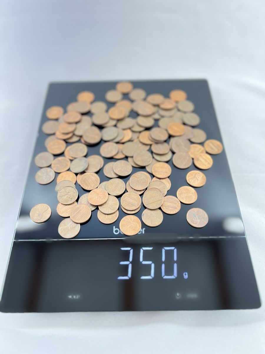 Tutti le monete: 350g one Cent USA 1963-1980 – Usato da Schlatt TG venduto da Lukytimes