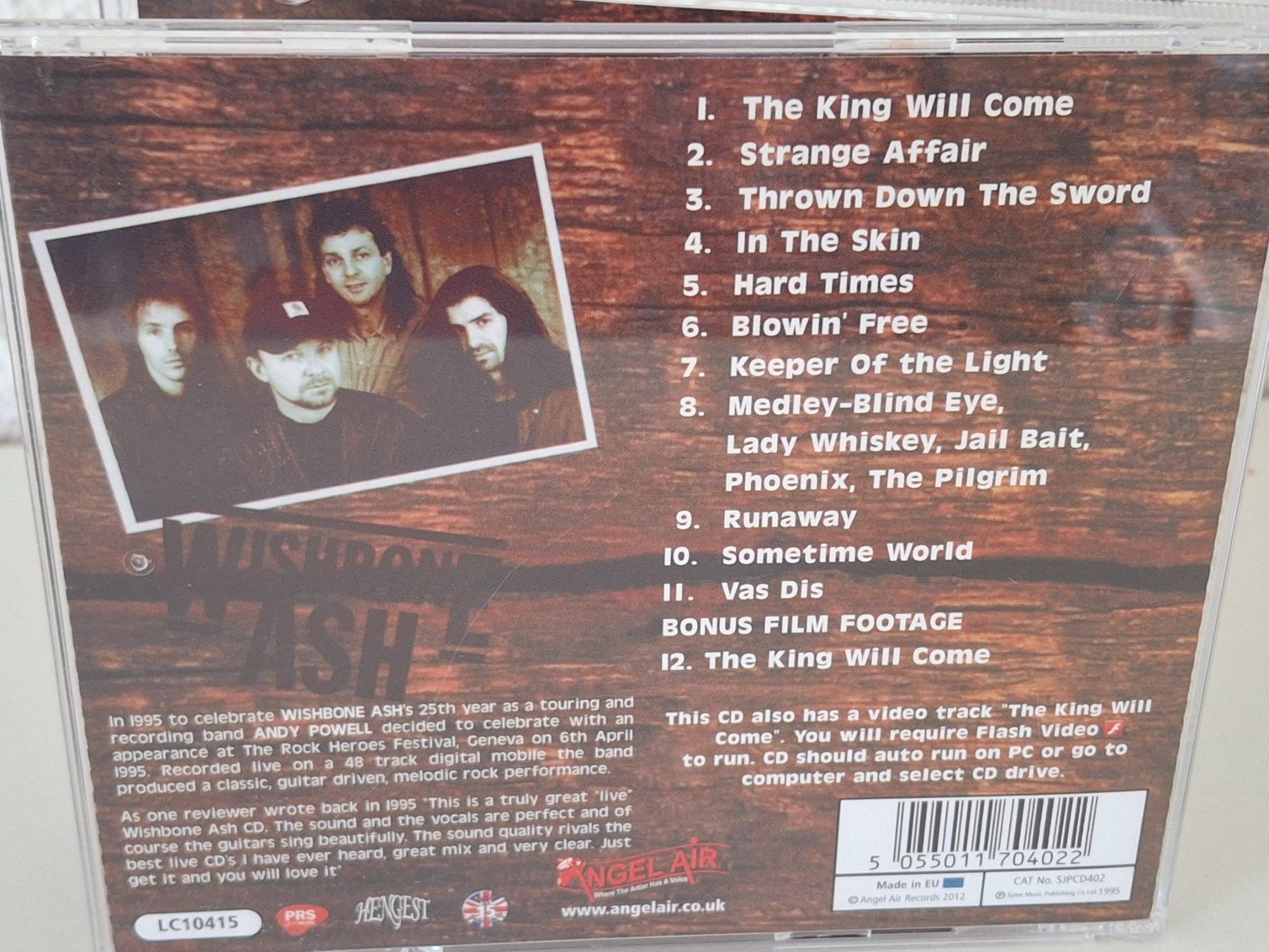 CD: CD Wishbone Ash  - Live in Geneva 1995 – Usato da Aarberg venduto da Jackup1 1