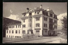 Pontresina, Hotel Pension Albris, Strass