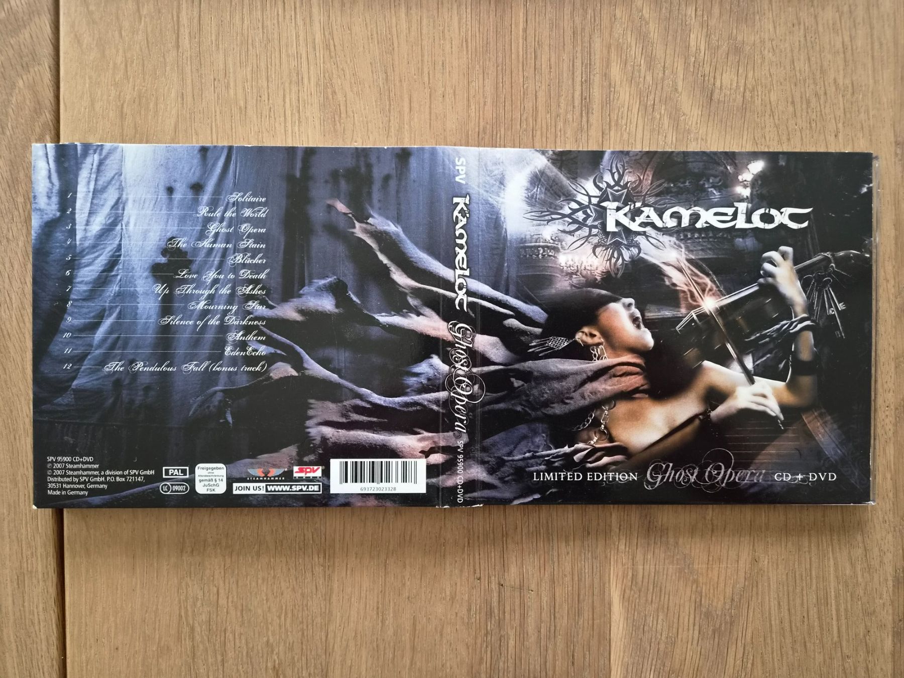CD: CD&DVD Kamelot - Ghost Opera - Limited Edition, 2007 – Usato da Nebikon venduto da Harley-Davidson01
