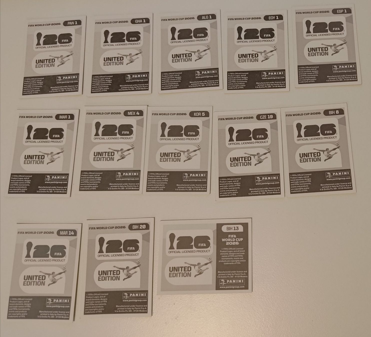 Panini Carte collezionabili: Panini WM 2026 - SET diverse – Usato da Bern venduto da Nicolaro 1