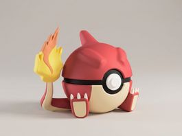 Pokeball Charmeleon - 3D Printed