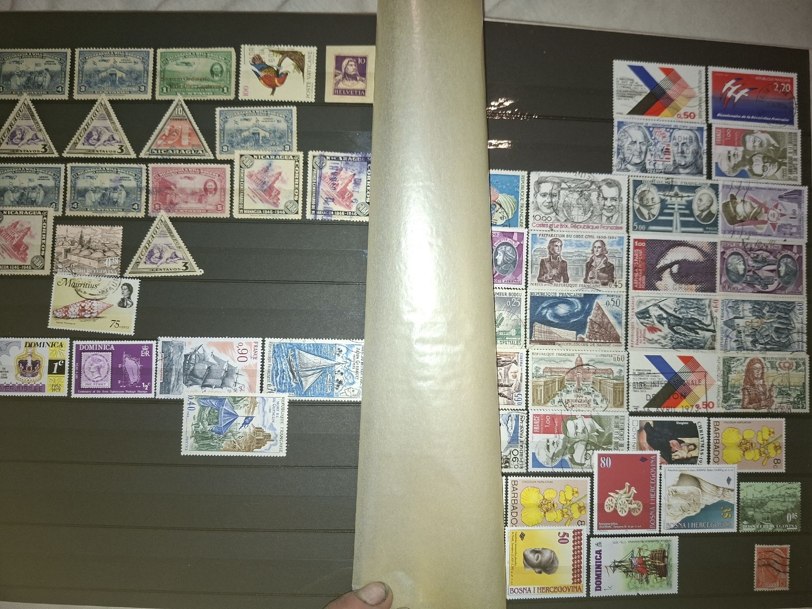 Alle Briefmarken: Sammlung Diverser Länder Alt ältere Jahrgänge  – Gebraucht aus Balgach von SIMEON27 3