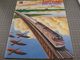 Amtrak System Train Timetable, Effective April 5, 1992 throu