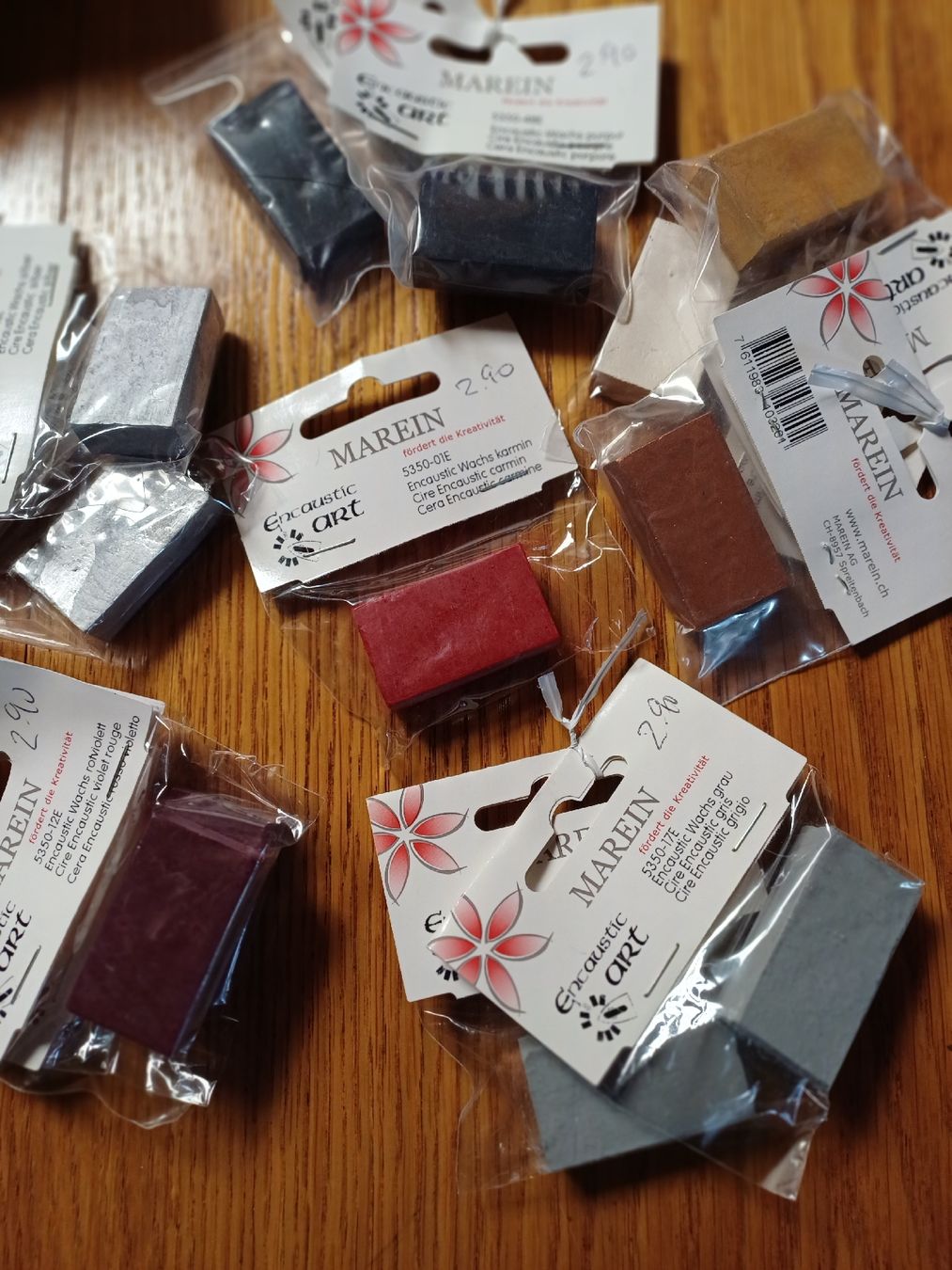 Bastelsets: Bastelmaterial Encaustic & Sternenstaub – Neu (gemäss Beschreibung) aus Gächliwil von lesidees 1