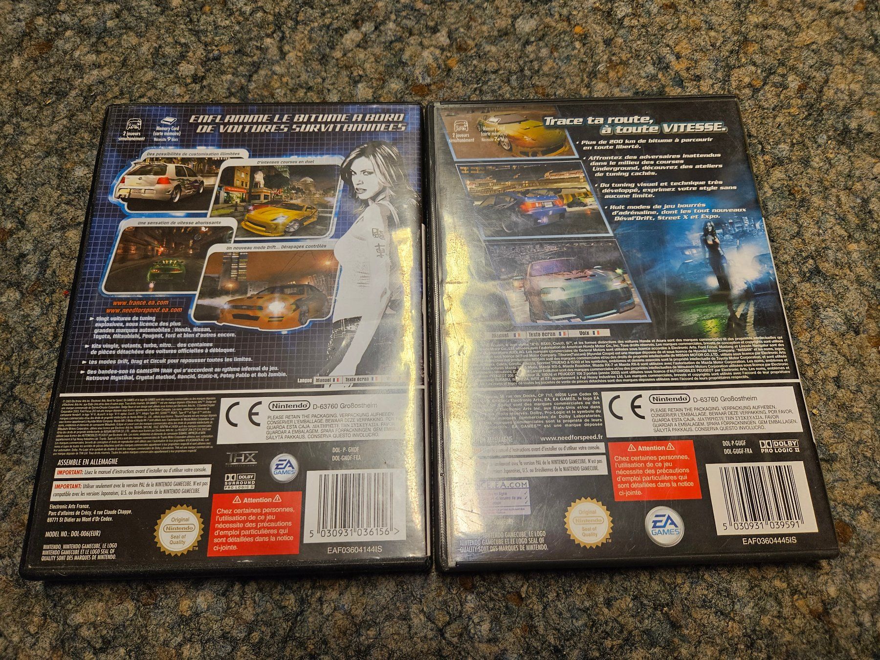 Nintendo Spiele: Need for Speed Underground 1/2 Gamecube Spiele Fra Versionen – Gebraucht aus Hindelbank von GameBoy1981 1