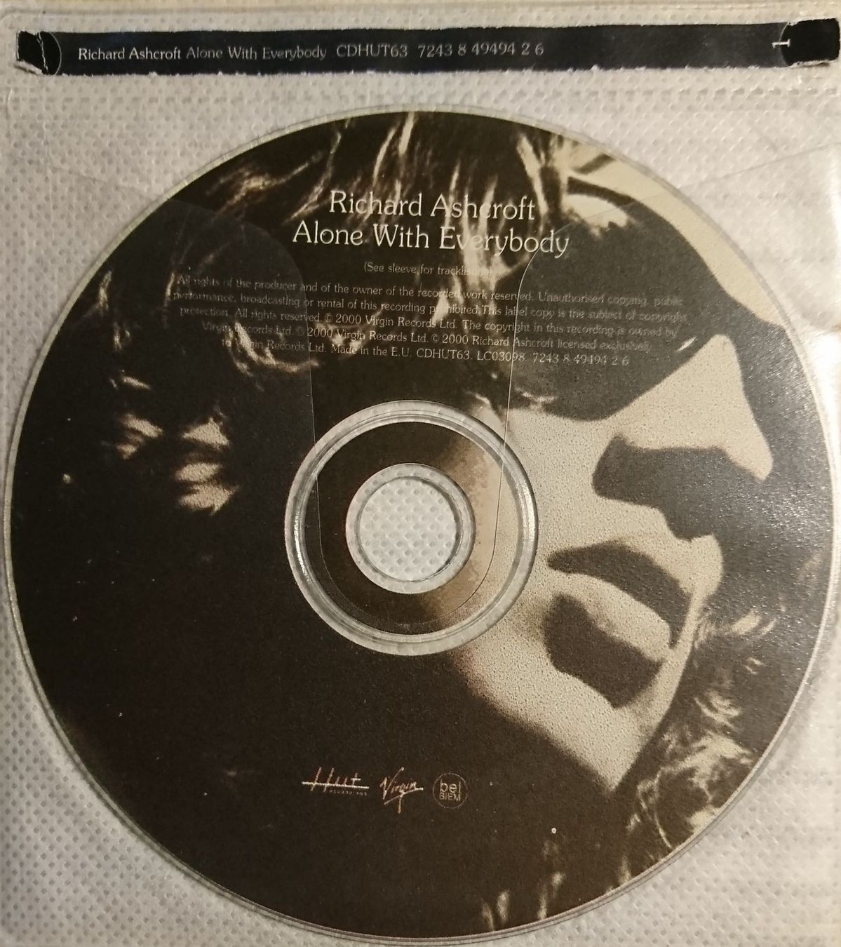 CD: RICHARD ASHCROFT Alone With Everybody – Usato da Zürich venduto da Raz88 1