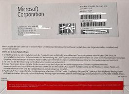 Windows Pro 10 64 Bit German 1pk!